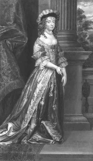 'Margaret Cavendish (née Lucas), Duchess of Newcastle upon Tyne', (c1846). Artist: William Greatbach.