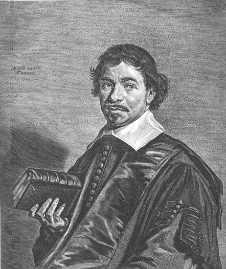 Johannes Hoornbeek, 1651. Artist: Jonas Suyderhoef.