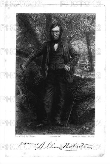 Allan Robertson, c1850. Artist: Schenck & McFarlane.