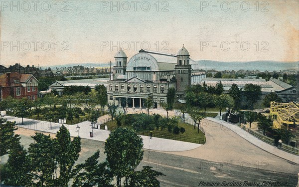 'Pleasure Gardens Theatre, Folkestone', late 19th-early 20th century. Artist: Unknown.