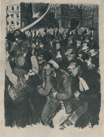 'Les Moutons De Boisdeffre', c1898, (1919). Artist: Theophile Alexandre Steinlen.