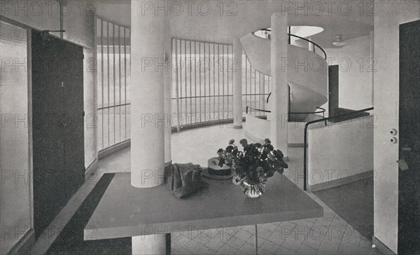 'Interior of the Villa at Poissy', 1933. Artist: Unknown.