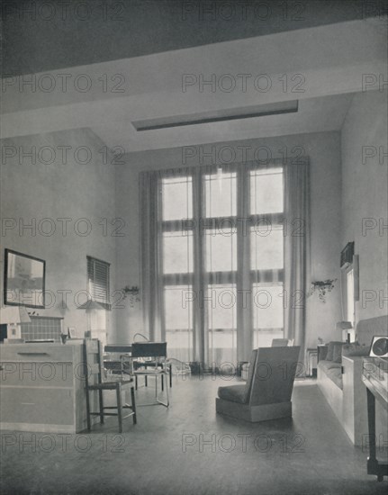 'Alexander B. Trowbridge - Interior of the summer cottage built for Mr. L. Corrin Strong', 1933. Artist: Unknown.