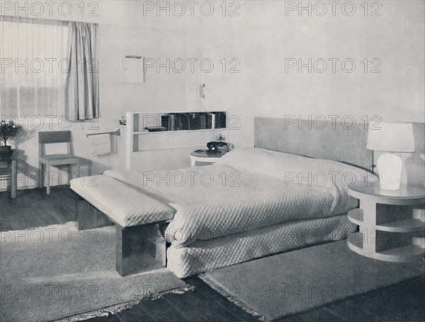 'A bedroom in a country house, by Duncan Miller, London', 1936. Artist: Unknown.