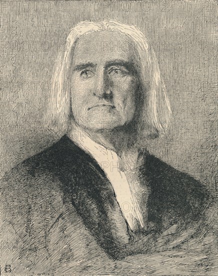 'Franz Liszt', c1880, (1886). Artist: Franz von Lenbach.