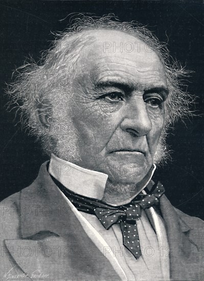 'The Right Hon. W. E. Gladstone', c1880s, (1896). Artist: William Biscombe Gardner.