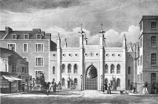 'The South Gate, 1832', (1939). Artist: Unknown.