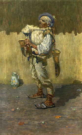 'A bagpiper; Jo?a Uprka (1861-1940)', 1948. Artist: Joza Uprka.