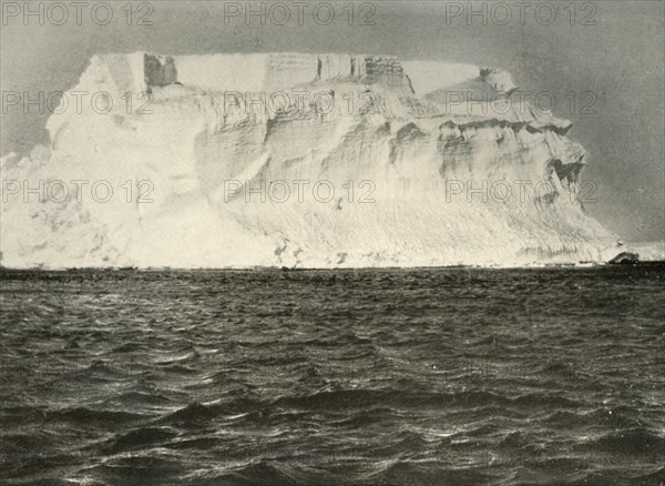 'A Tabular Berg of Typical Antarctic Form', c1908, (1909). Artist: Unknown.