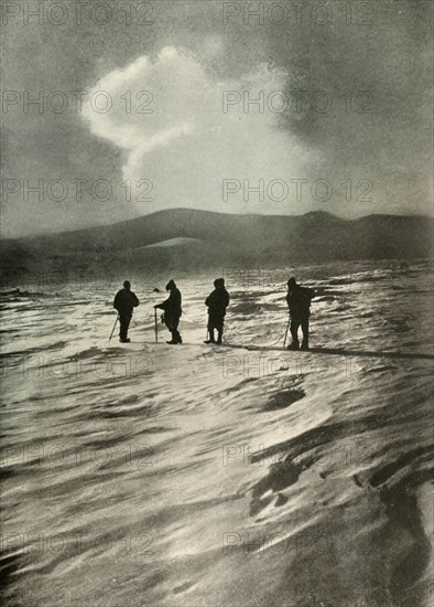 'One Thousand Feet Below The Active Cone', 1908, (1909).  Artist: Unknown.