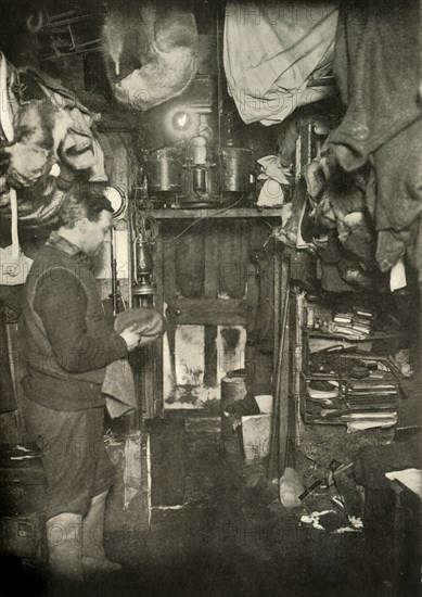 'The Acetylene Gas Plant, Over the Door', c1908, (1909). Artist: Unknown.