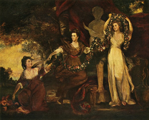 'The Three Graces', 1773, (c1912). Artist: Sir Joshua Reynolds.