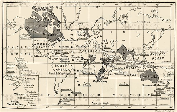 'The British Empire, 1897. Artist: Unknown.