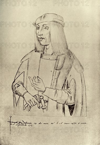 'James IV, King of Scotland', (1909). Artist: Jacques Leboucq.