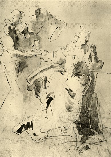 'Cleopatra', before 1751, (1928). Artist: Giovanni Battista Tiepolo.