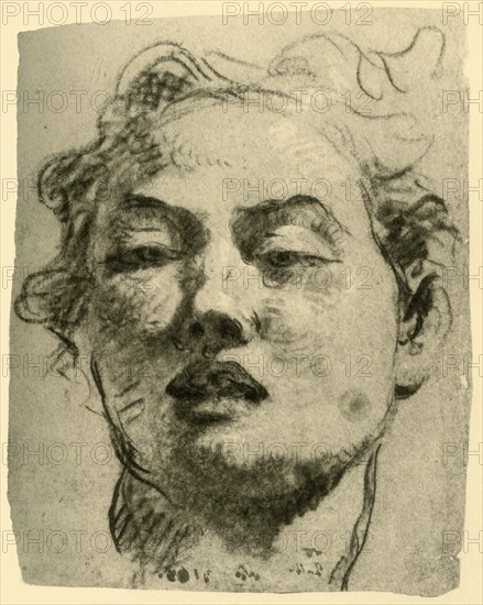 'Head of a Youth', mid 18th century, (1928). Artist: Giovanni Battista Tiepolo.