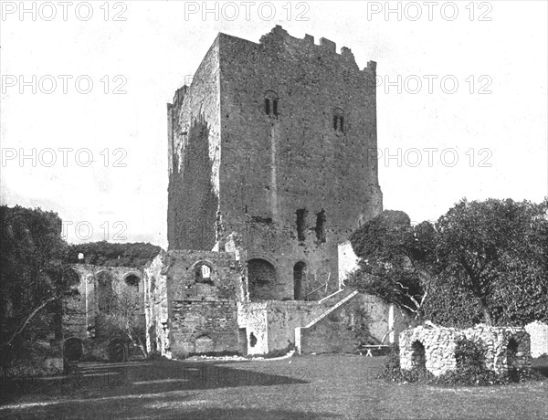 Portchester Castle, Portsmouth, Hampshire, 1894. Creator: Unknown.