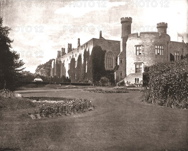 Chirk Castle, Chirk, Wrexham, Wales, 1894. Creator: Unknown.