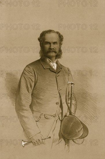 'Lieutenant Colonel A.M.Calvert', 1879. Creator: Vincent Brooks Day & Son.