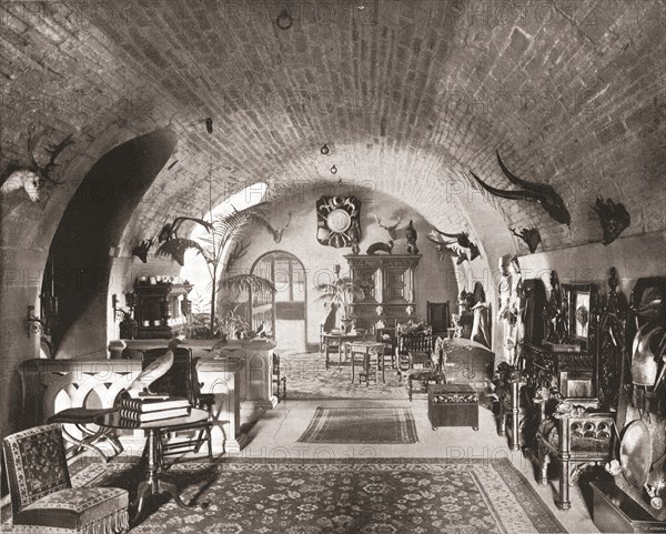 The Crypt, Glamis Castle, Forfar, Scotland, 1894.  Creator: Unknown.