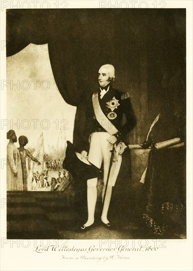 'Lord Wellesley as Governor General, 1800', 1925. Creator: Unknown.