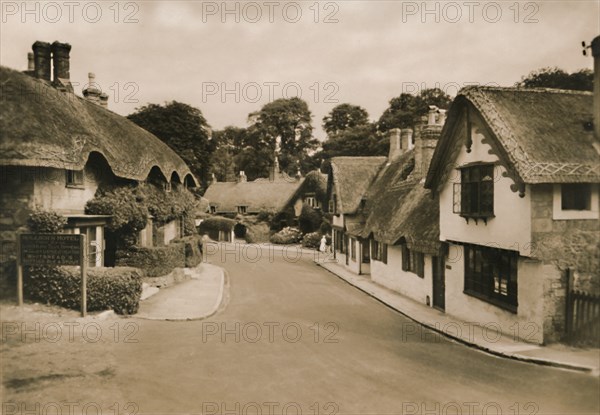 'Old Village, Shanklin, I.W.', c1920. Creator: Unknown.