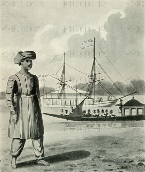 'The Viceroy's Flotilla and Boatmen, 1813', (1925). Creator: Unknown.