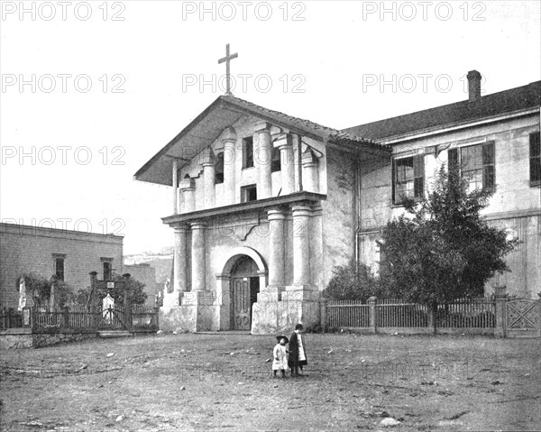 Mission Dolores, San Francisco, California, USA, c1900. Creator: Unknown.