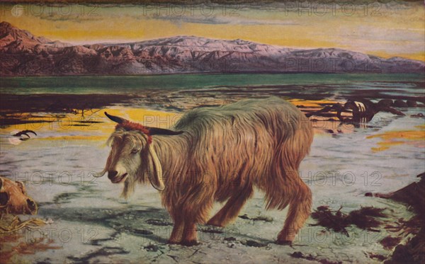 'The Scapegoat', 1856, (c1950). Creator: William Holman Hunt.