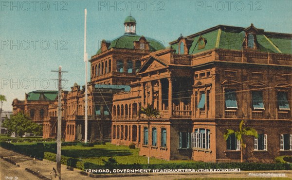 'Trinidad, Government Headquarters. (The Red House)', early 20th century. Creator: Unknown.