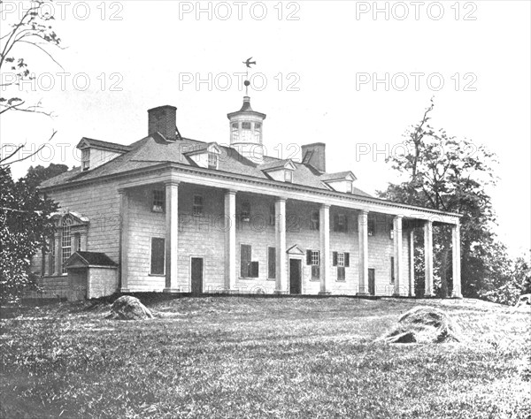 Washington's Home, Mount Vernon, Virginia, USA, c1900. Creator: Unknown.