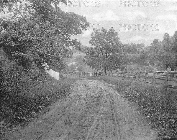 Road Alongside the Brandywine, Pennsylvania, USA, c1900.  Creator: Unknown.