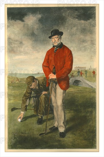 'The Golfer', 19th century. Creator: Unknown.