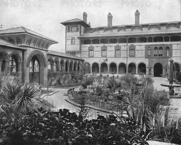 Court of Ponce de Leon, St. Augustine, Florida, USA, c1900. Creator: Unknown.