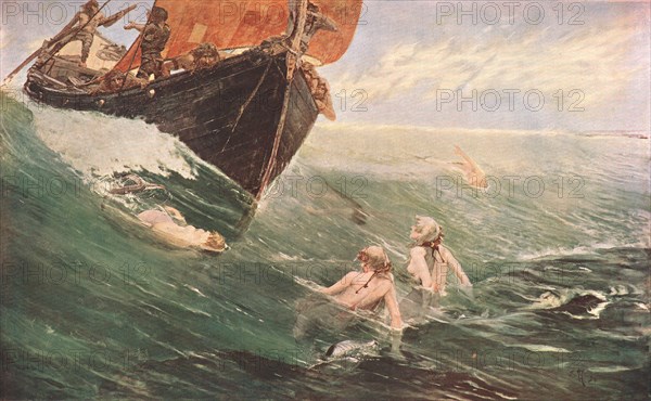 'The Mermaid's Rock', 1894, (c1902). Creator: Unknown.