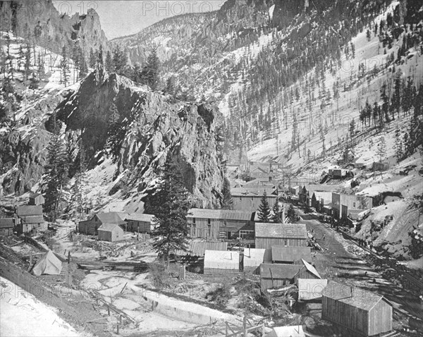 Mining Camp, Nevada, USA, c1900. Creator: Unknown.