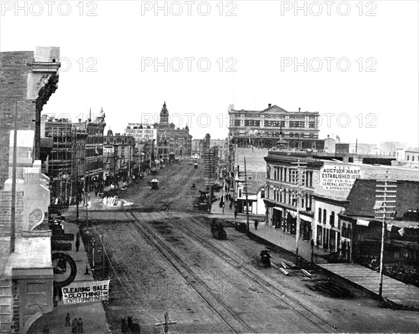 Main Street, Winnipeg, Manitoba, Canada, c1900. Creator: Unknown.