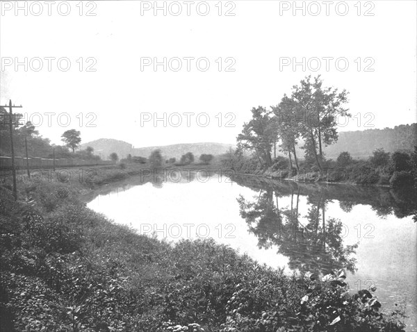 La Colle (looking west), Pennsylvania Railroad, USA, c1900.  Creator: Unknown.