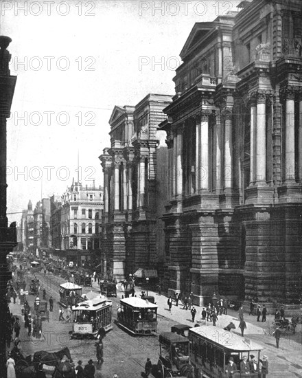 Randolph Street, Chicago, Illinois, USA, c1900.  Creator: Unknown.