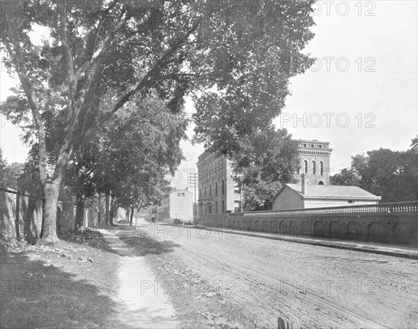 Sheffield Hall, Yale College, New Haven, Connecticut, USA, c1900. Creator: Unknown.