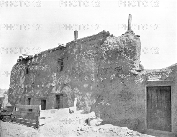 'Oldest House in the United States', Santa Fe, New Mexico, USA, c1900.  Creator: Unknown.