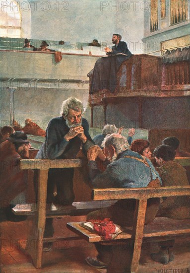 'Primitive Methodists at Prayer', c1889, (c1902). Creator: Unknown.