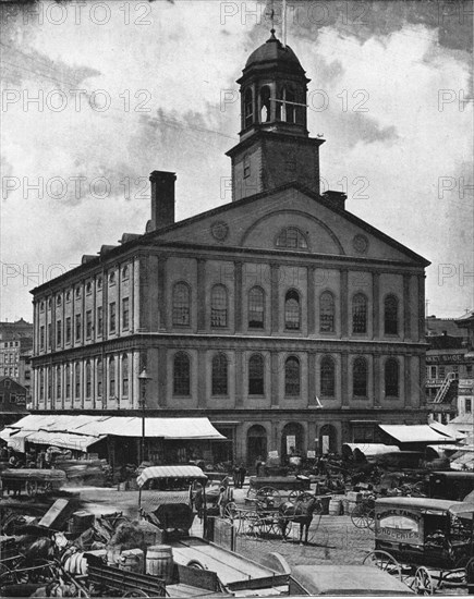 Faneuil Hall, Boston, USA, c1900. Creator: Unknown.