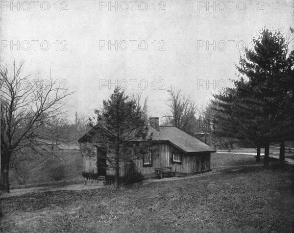 General Grant's Log Cabin, Fairmount Park, Philadelphia, USA, c1900.  Creator: Unknown.