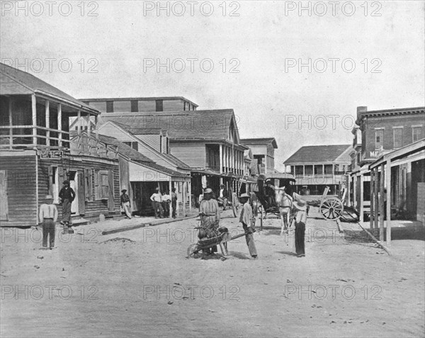 Street in Key West, Florida, USA, c1900. Creator: Unknown.