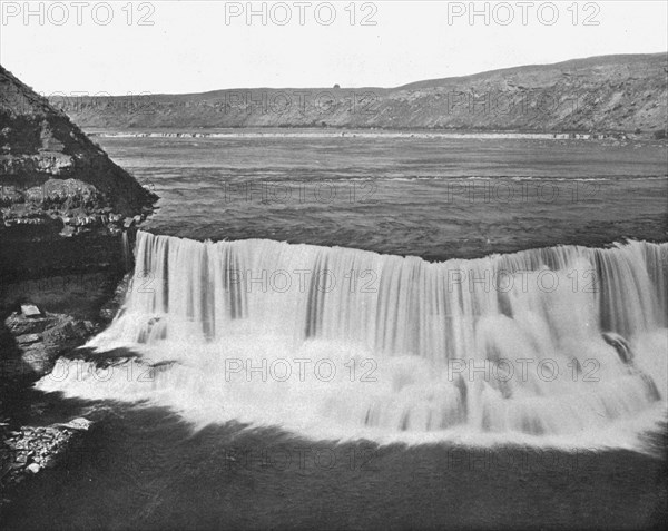 Missouri River near Great Falls, Montana, USA, c1900.  Creator: Unknown.