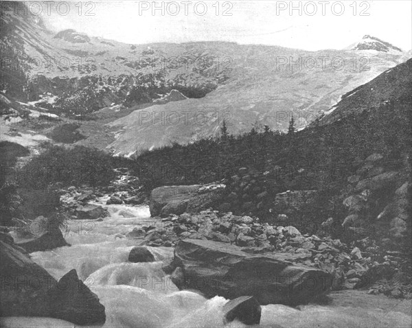 Great Glacier, Selkirk Mountains, Canada, c1900. Creator: Unknown.
