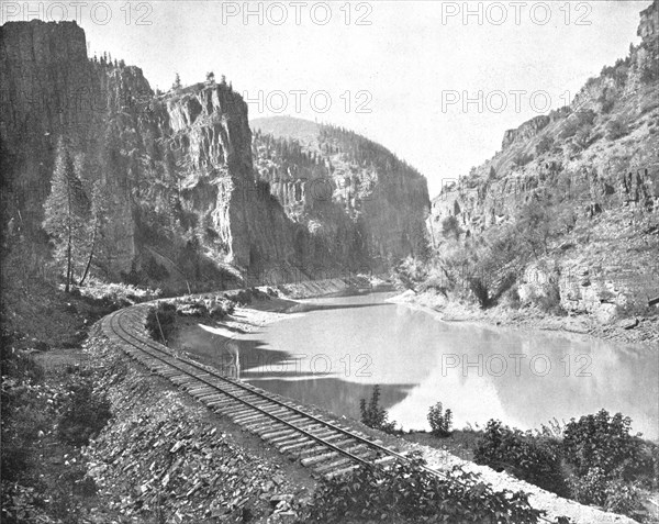 Echo Cliffs, Canyon of the Grand River, Colorado, USA, c1900.  Creator: Unknown.