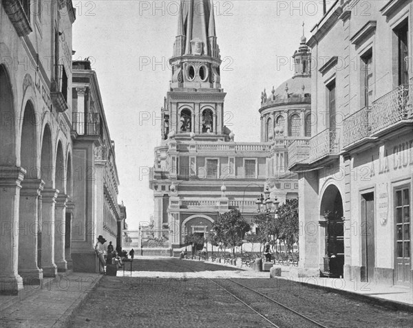 The Cathedral at Guadalajara, Mexico, c1900.  Creator: Unknown.