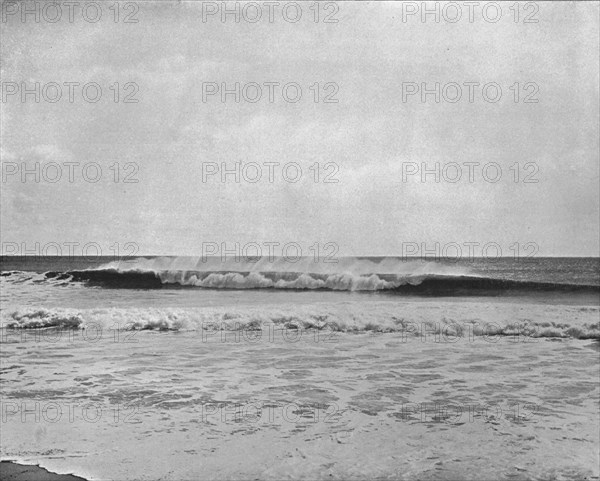 The Combing Wave, New Jersey Coast, USA, c1900. Creator: Unknown.